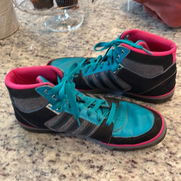 Adidas Originals Hard Court High Tops mens sz 11 - Picture 4 of 7